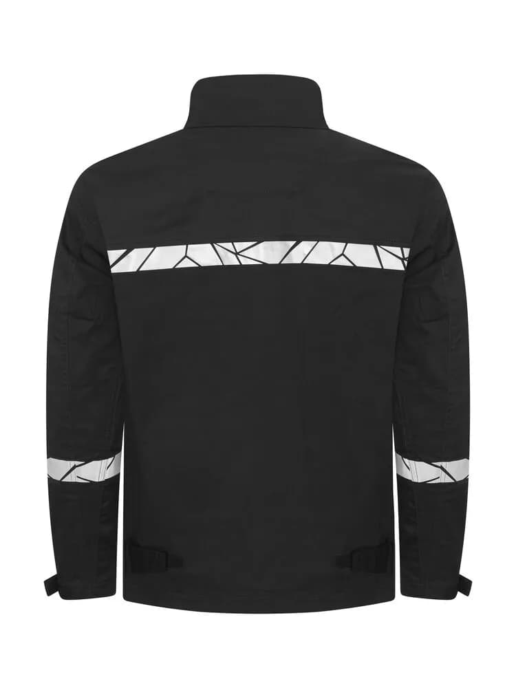 7416 ARBEITSJACKE - Schwarz/schwarz