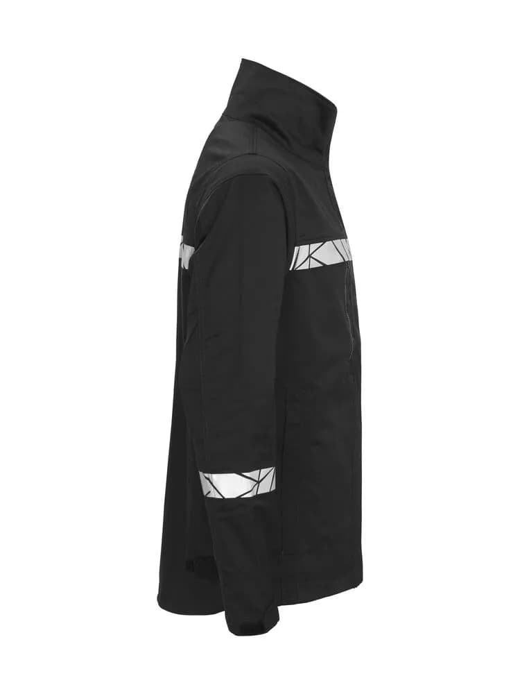 7416 ARBEITSJACKE - Schwarz/schwarz