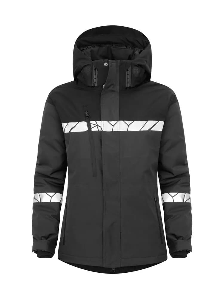 7420 DAMEN FUNKTIONSJACKE - Grau/schwarz
