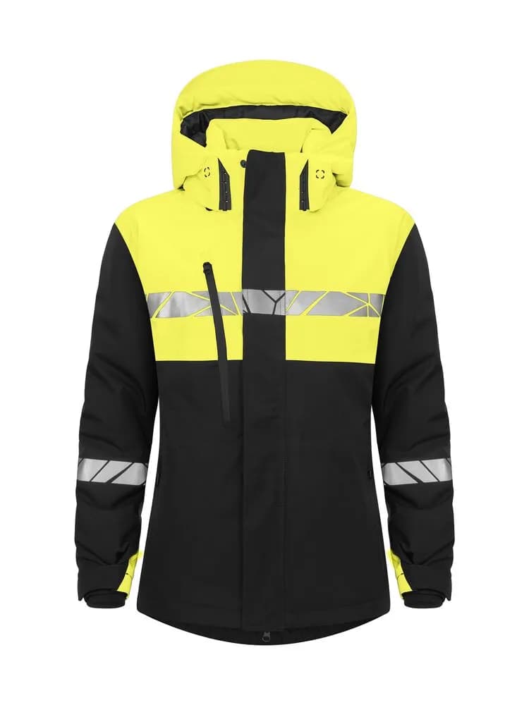 7420 DAMEN FUNKTIONSJACKE - Schwarz/gelb