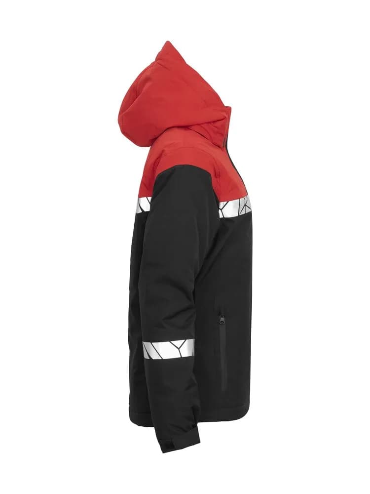 7420 DAMEN FUNKTIONSJACKE - Schwarz/rot