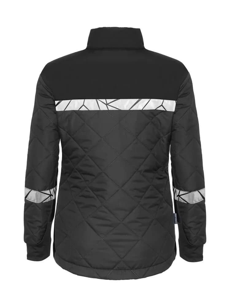 7421 LEICHTE DAMEN JACKE - Grau/schwarz