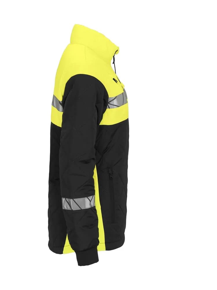 7421 LEICHTE DAMEN JACKE - Schwarz/gelb