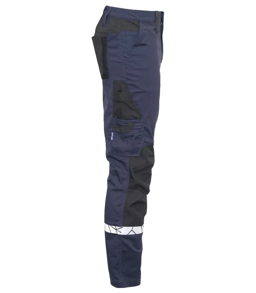 7508 ARBEITSHOSE (Taschen für Knieschutzer) - Marine/schwarz