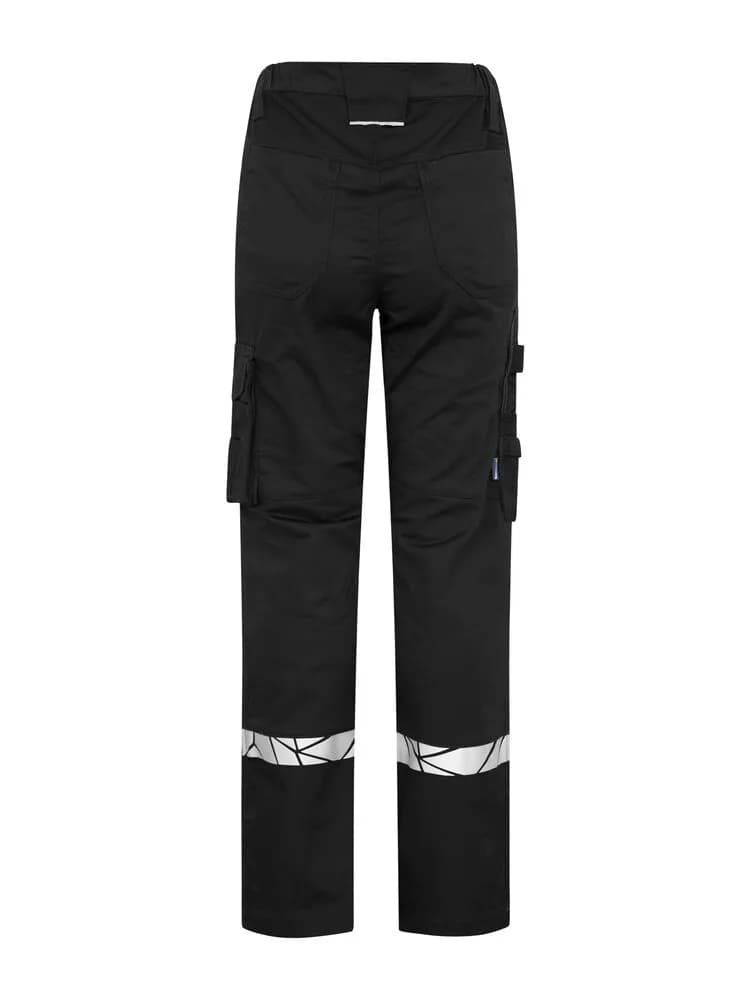 7511 DAMEN SERVICE HOSE - Schwarz/Schwarz