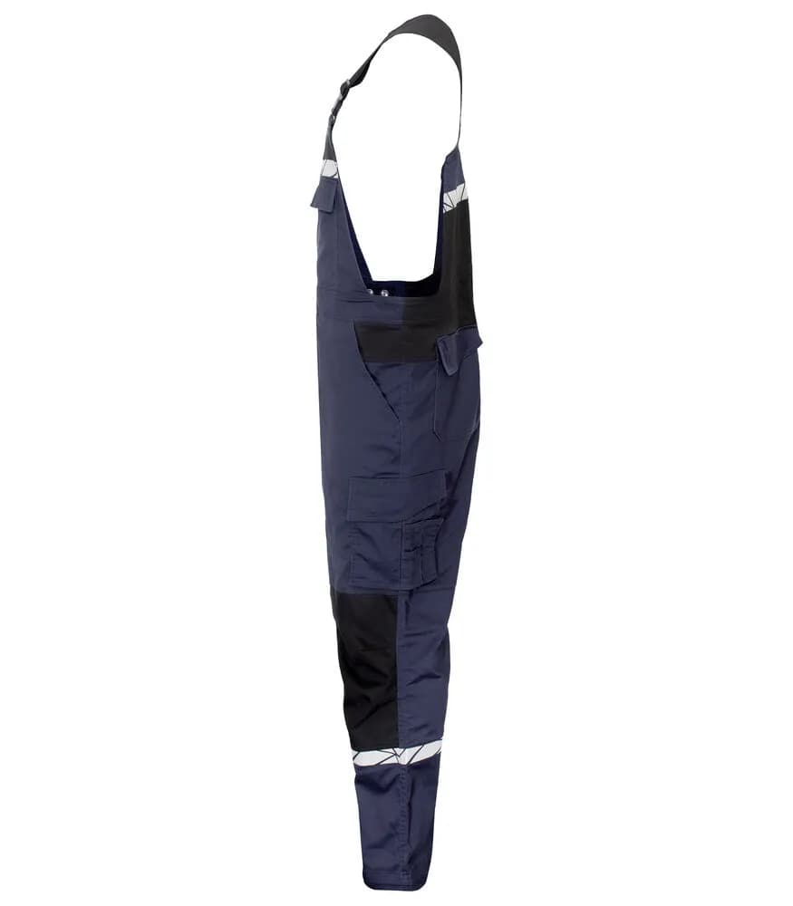 7600 LATZHOSE 9910-HOCHTSICHTBAR - Marine/schwarz