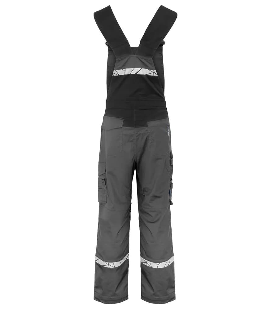 7600 LATZHOSE 9910-HOCHTSICHTBAR - Grau/schwarz