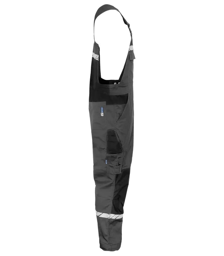 7600 LATZHOSE 9910-HOCHTSICHTBAR - Grau/schwarz