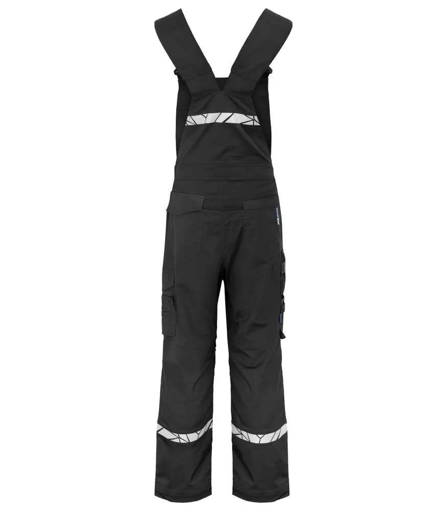 7600 LATZHOSE 9910-HOCHTSICHTBAR - Schwarz/Schwarz