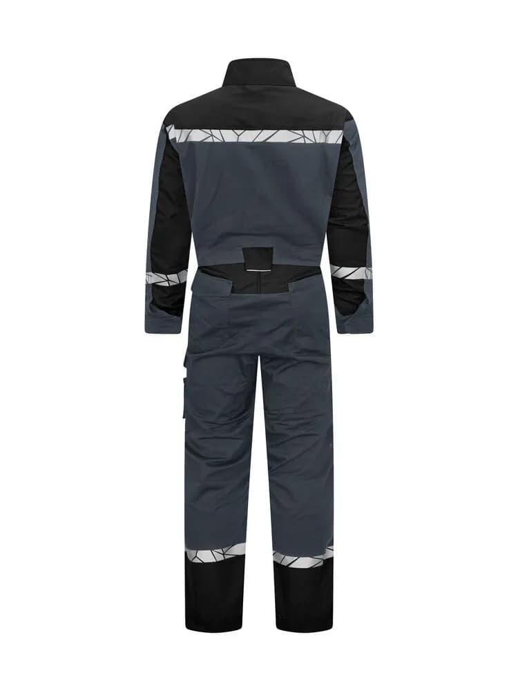 7601 OVERALL 9910-HOCHTSICHTBAR - Marine/schwarz
