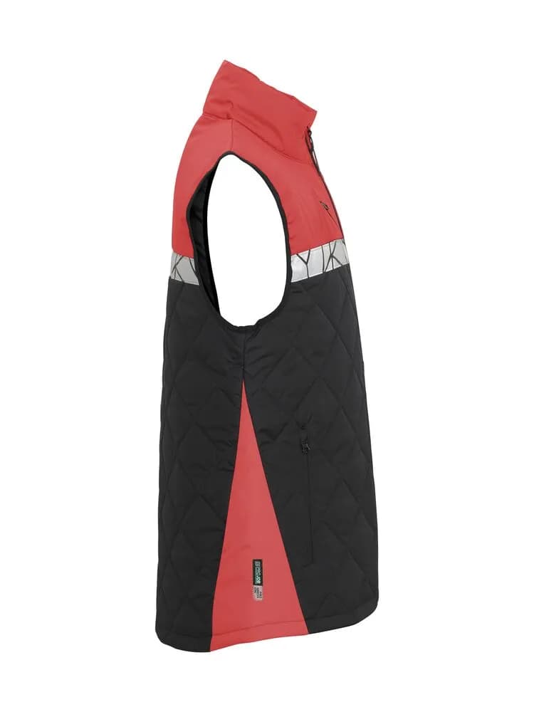 7700 WESTE 9910-HOCHTSICHTBAR - Schwarz/rot