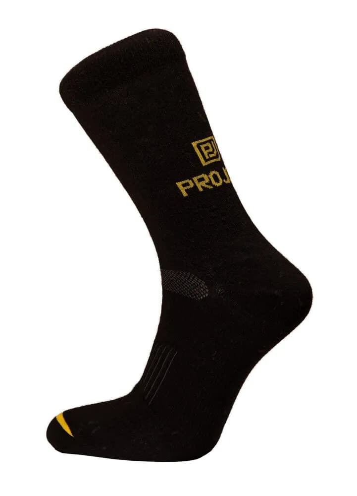 9091 DÜNNE WOLL­SOCKEN - Schwarz