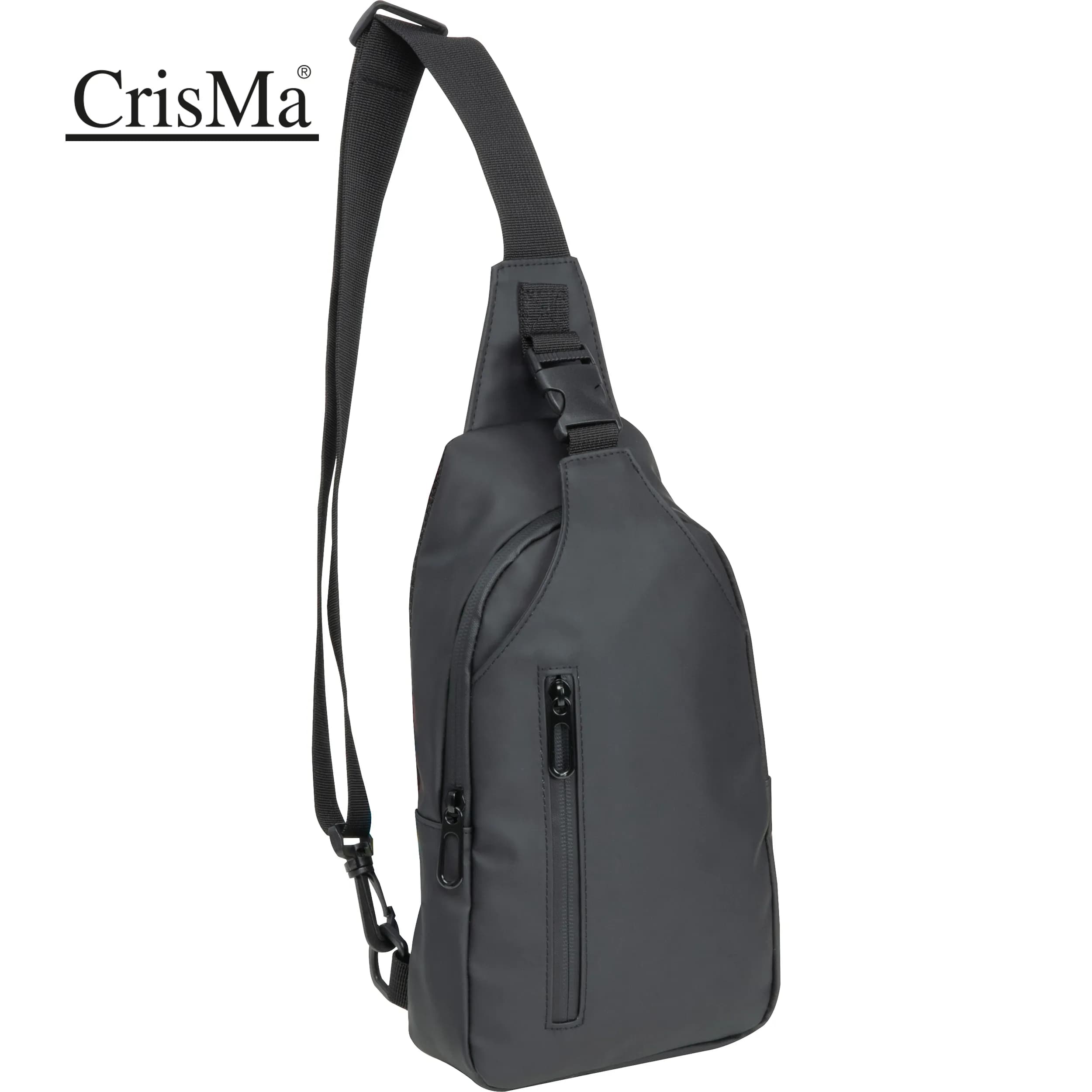 CrisMa Crossbody- Umhängetasche FAUSTYNA - schwarz
