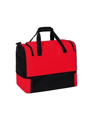 SIX WINGS Sporttasche mit Bodenfach - rot/schwarz