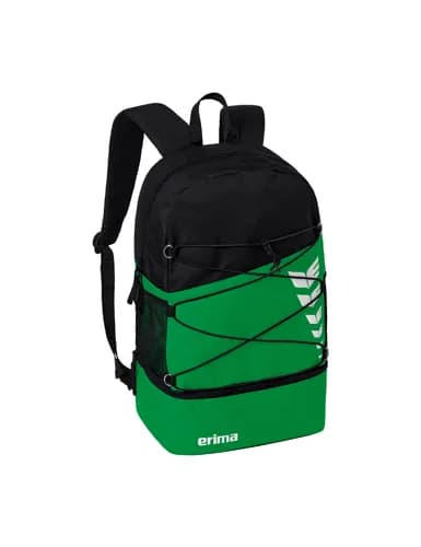 SIX WINGS Rucksack - smaragd/schwarz