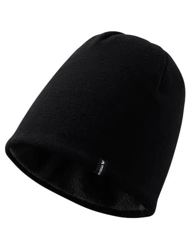 Knit Beanie - schwarz