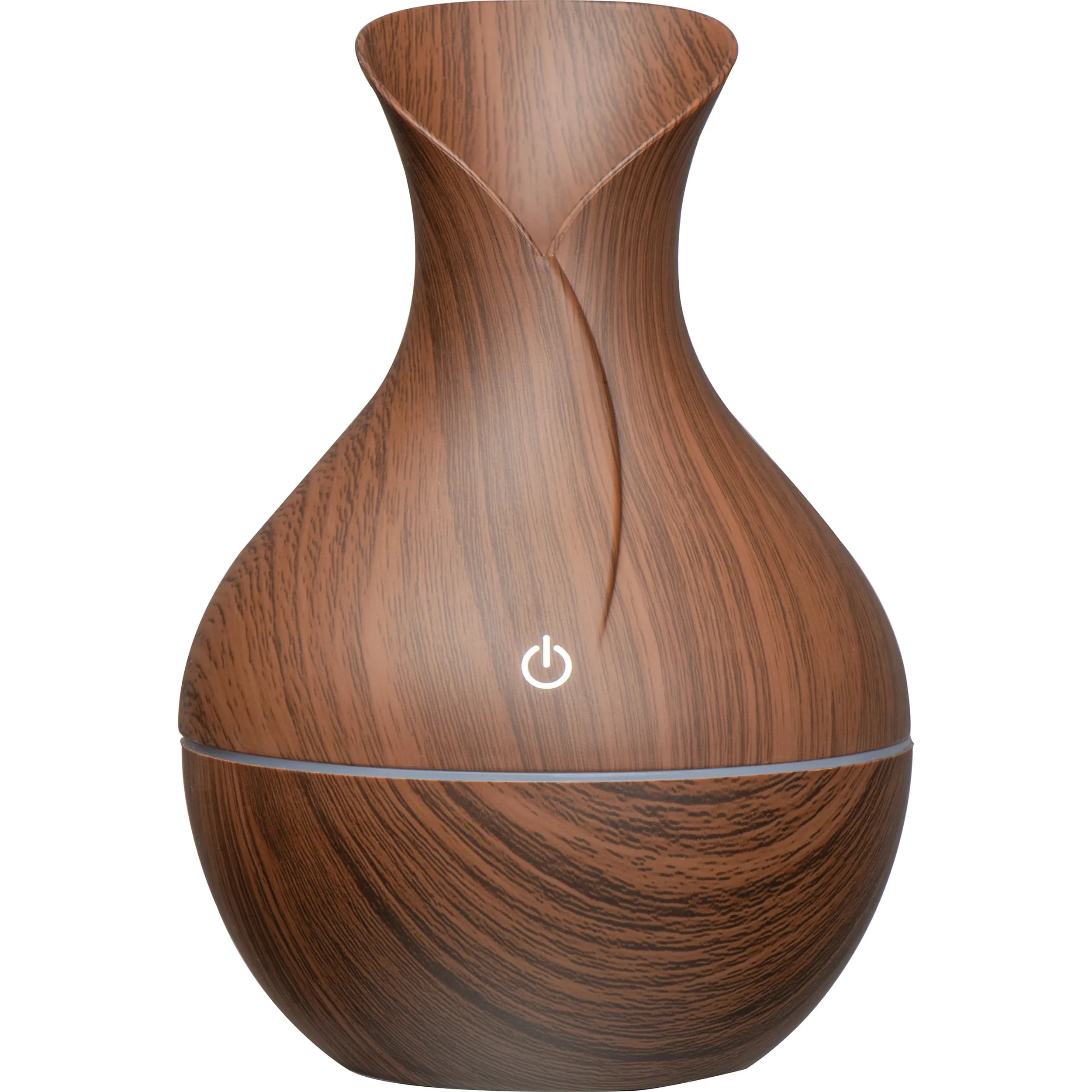 Luftbefeuchter in dunkler Holzoptik  MICHALINA - braun