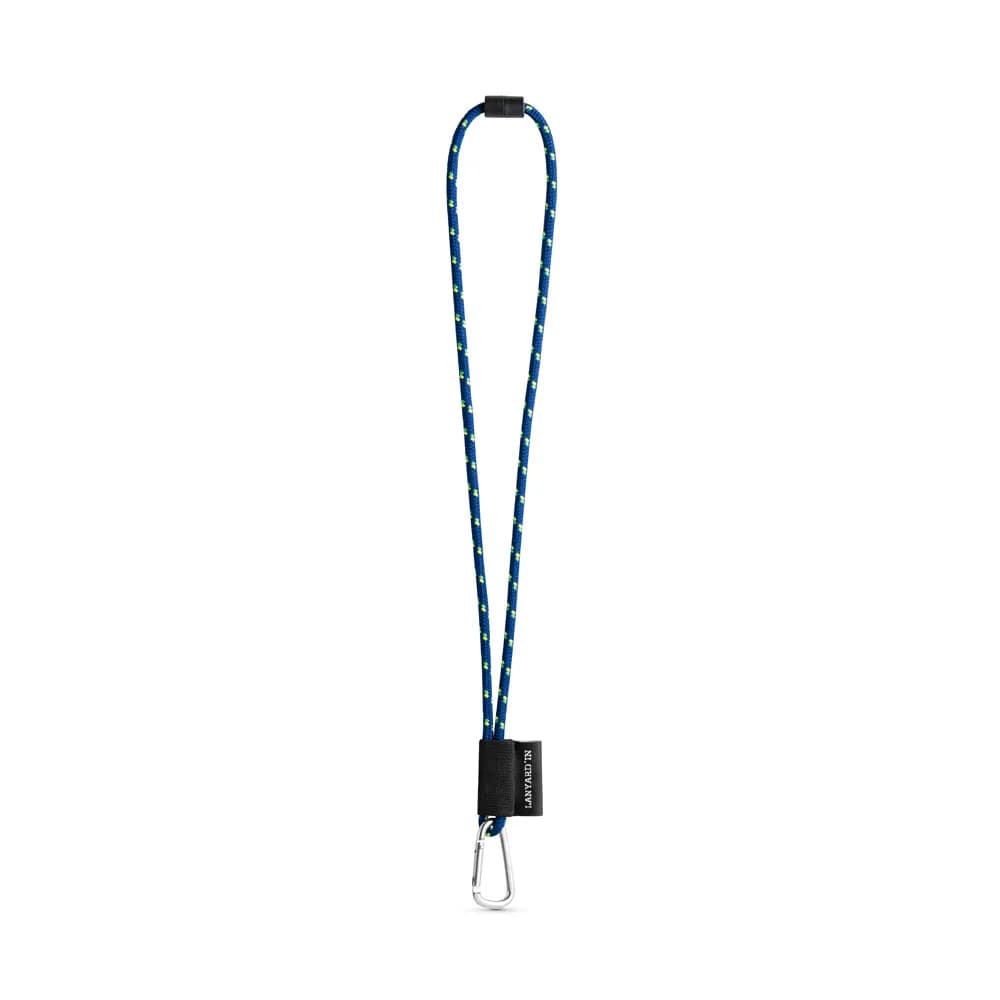 SET Lanyard NAUTIC Long (Ø 7 mm) mit 55 mm D-förmigem Karabiner und Ø 7 mm Sicherheitsverschluss - 75091 - 303 - Blau