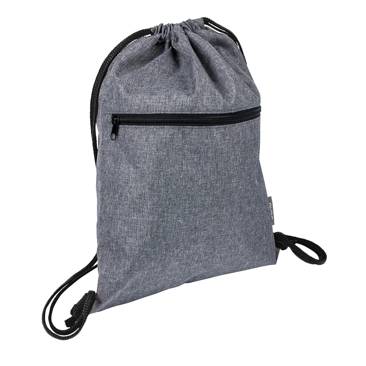 Sportbeutel PREMIUM - grau/schwarz