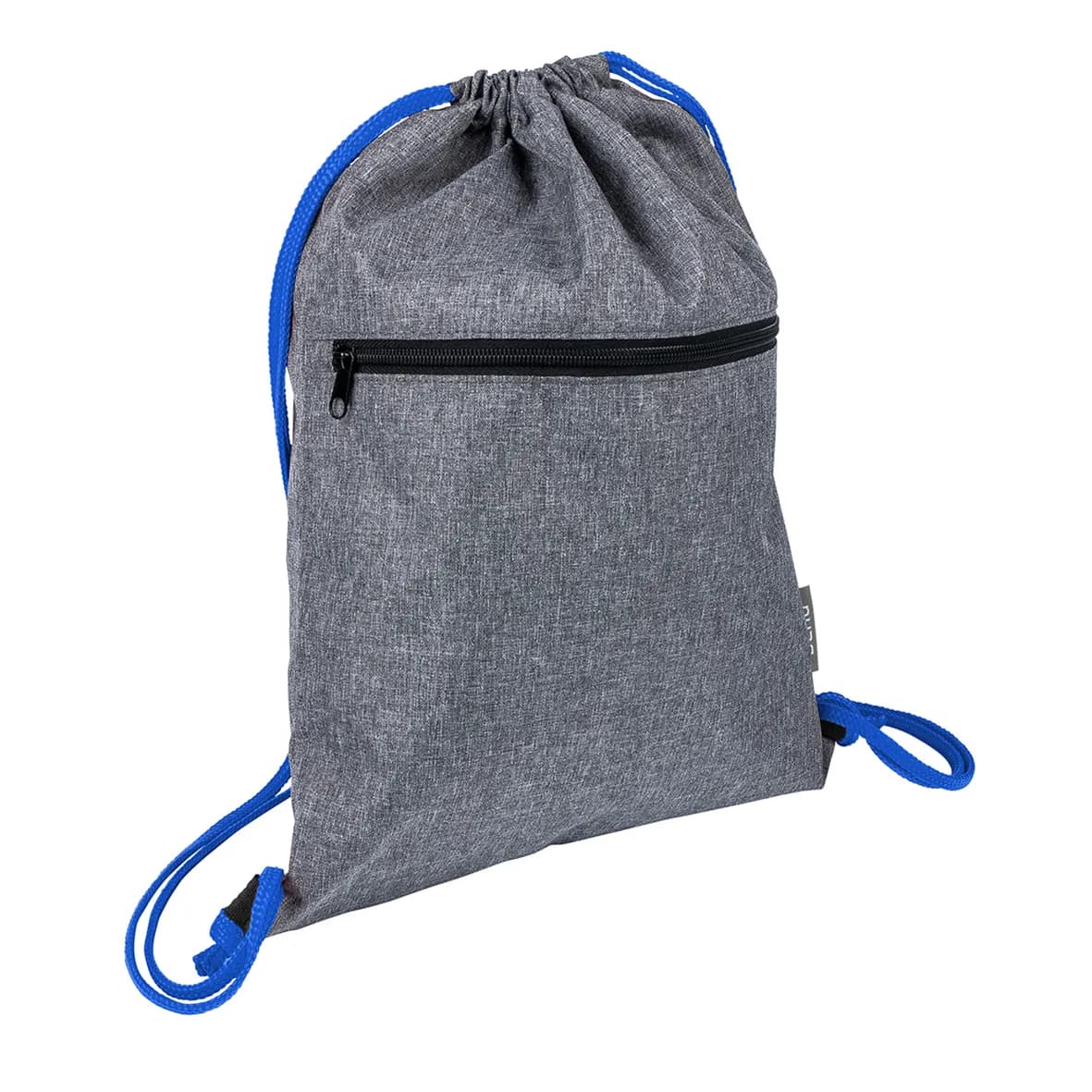 Sportbeutel PREMIUM - grau/blau