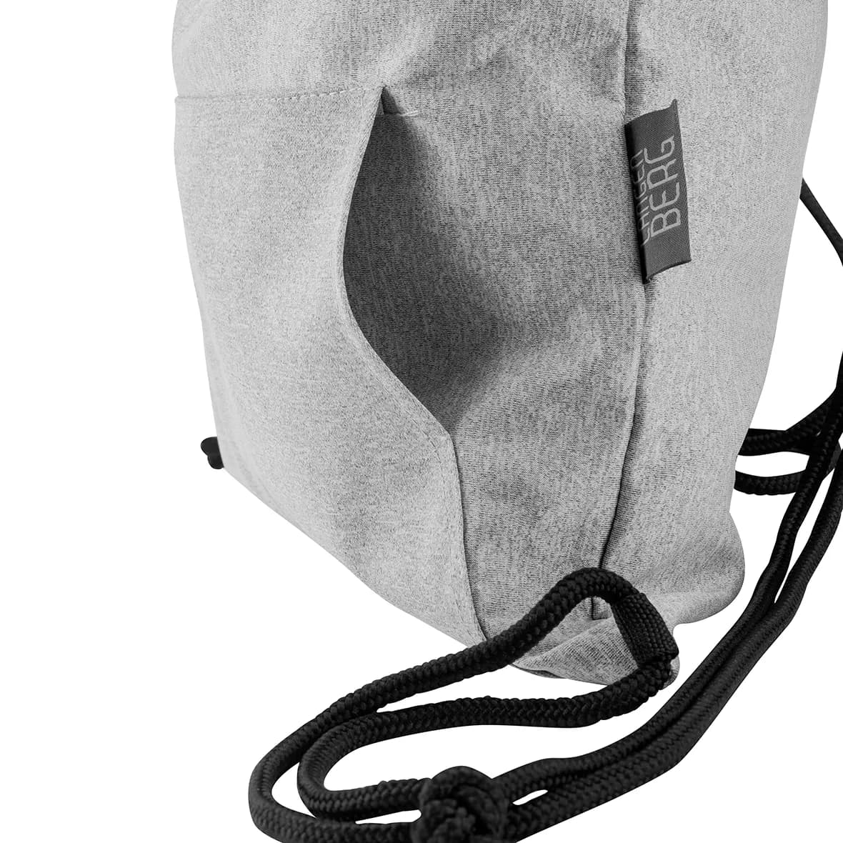 Sportbeutel HOODIE - grau