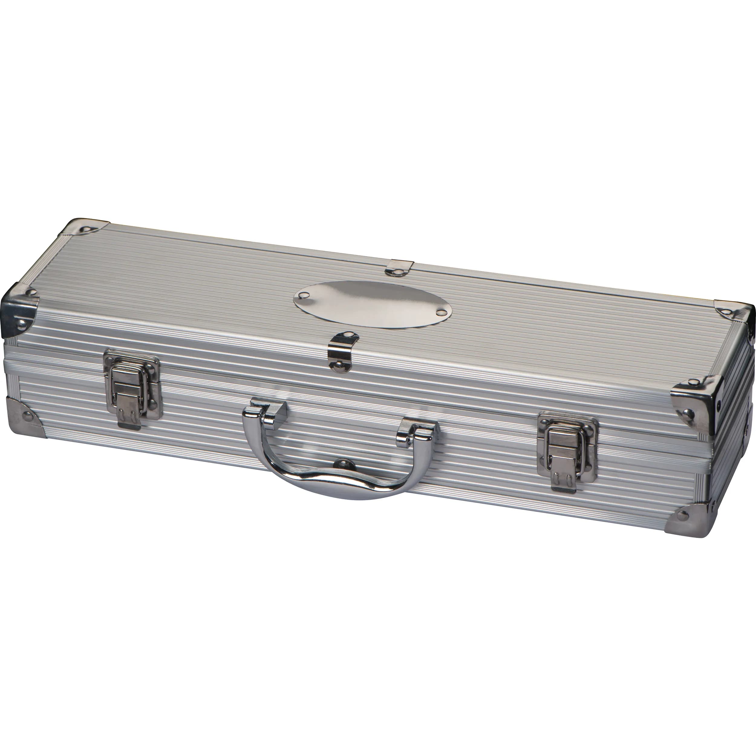 Grillkoffer aus Metall GAVIN - grau