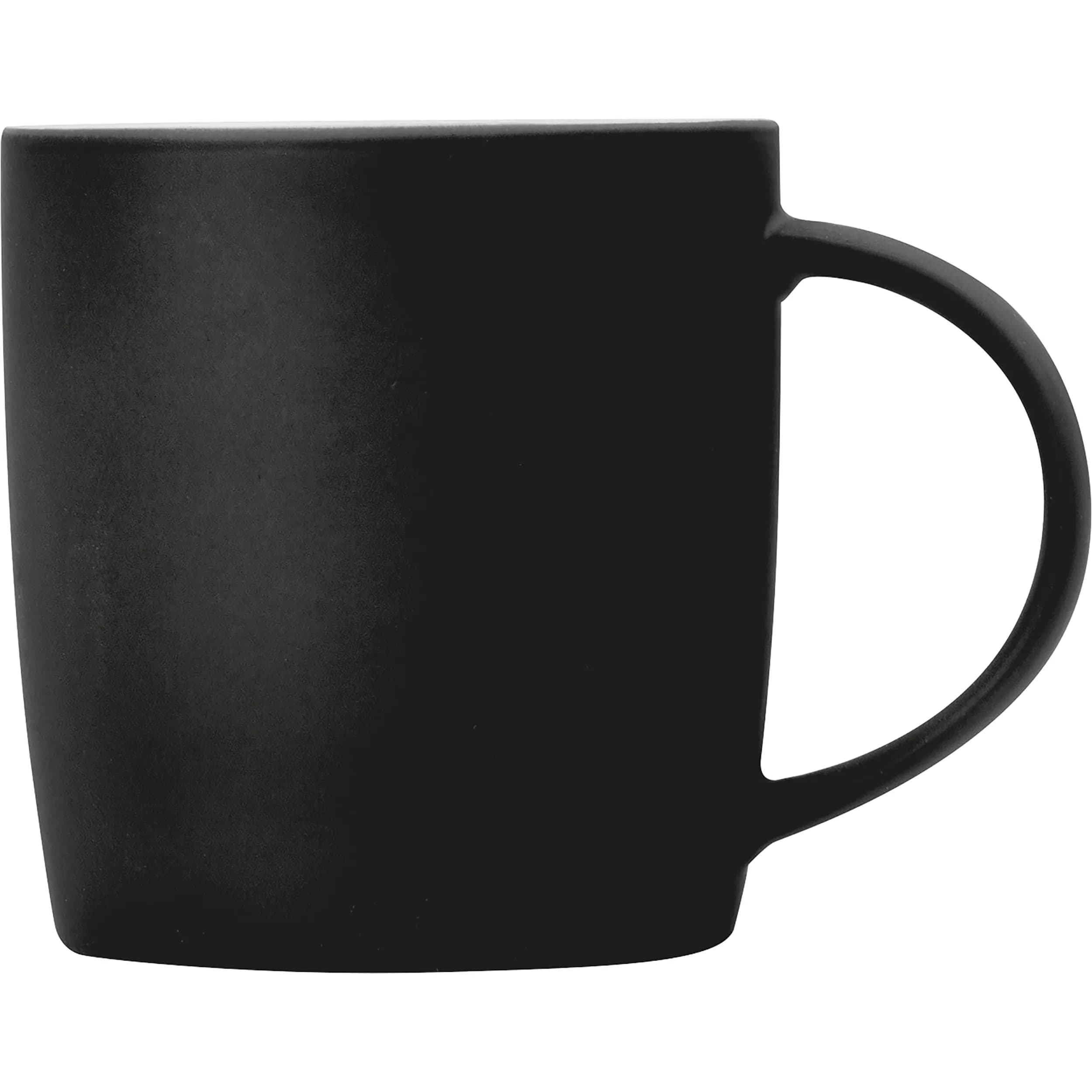 Tasse aus Porzellan, außen gummiert, 300ml ULF - schwarz
