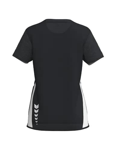 T&F WINGS T-Shirt function - Damen - schwarz/weiß