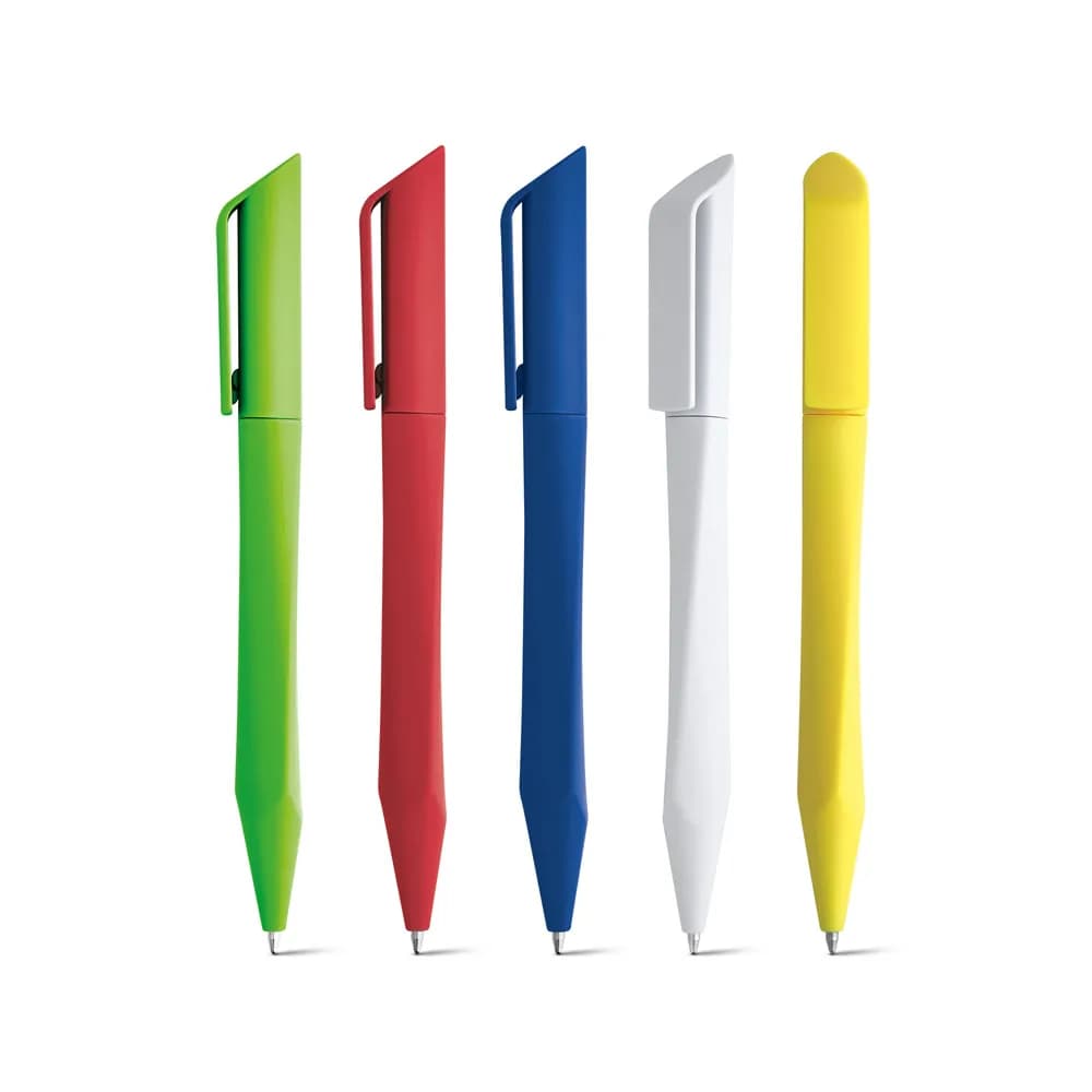 Kugelschreiber mit Clip und Drehmechanik - BOOP - Blau