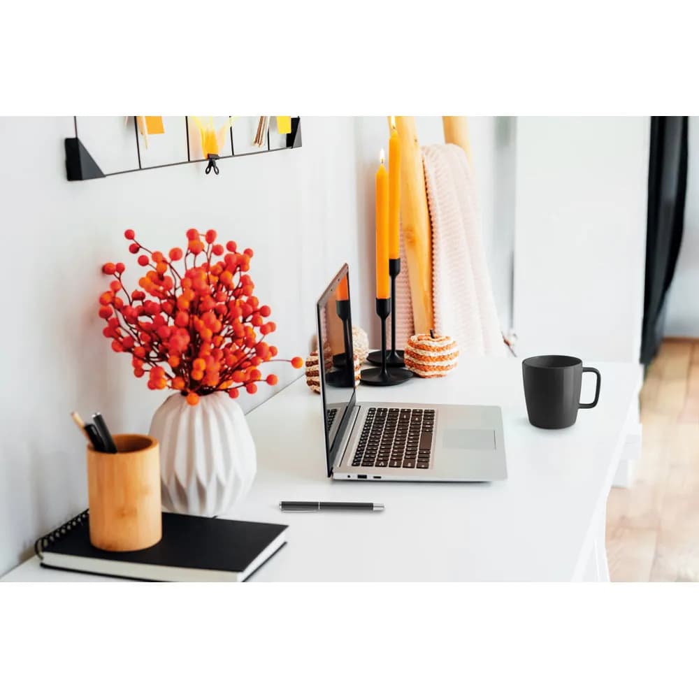 Recyceltem Aluminium (100% rAL)-Roller mit Clip - DANEY - Schwarz