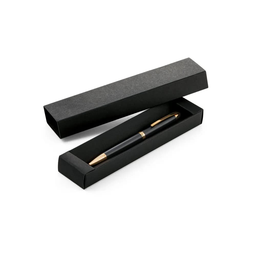 Metallkugelschreiber mit Drehmechanik - EZEKIEL - Schwarz