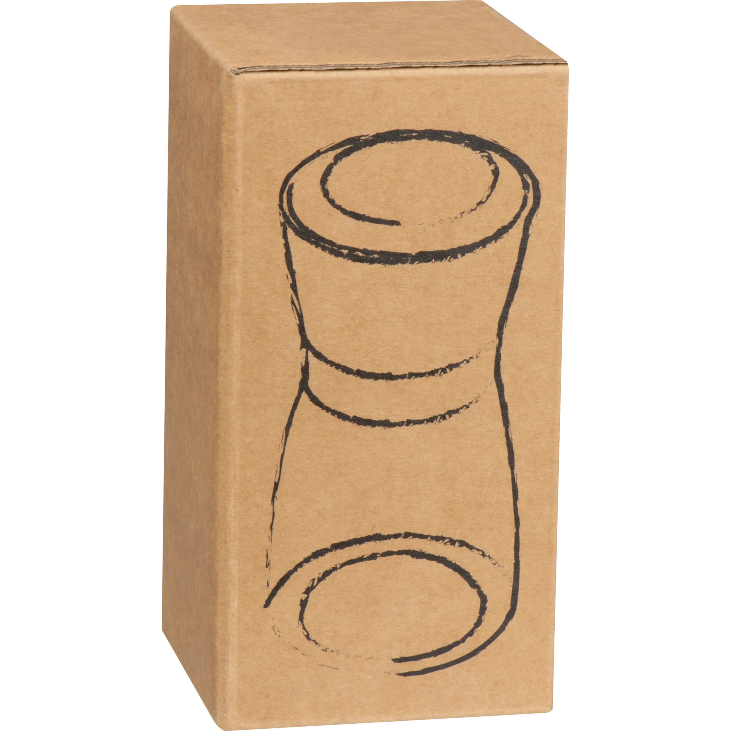 Gewürzmühle mit Keramikmahlwerk BRETT - schwarz