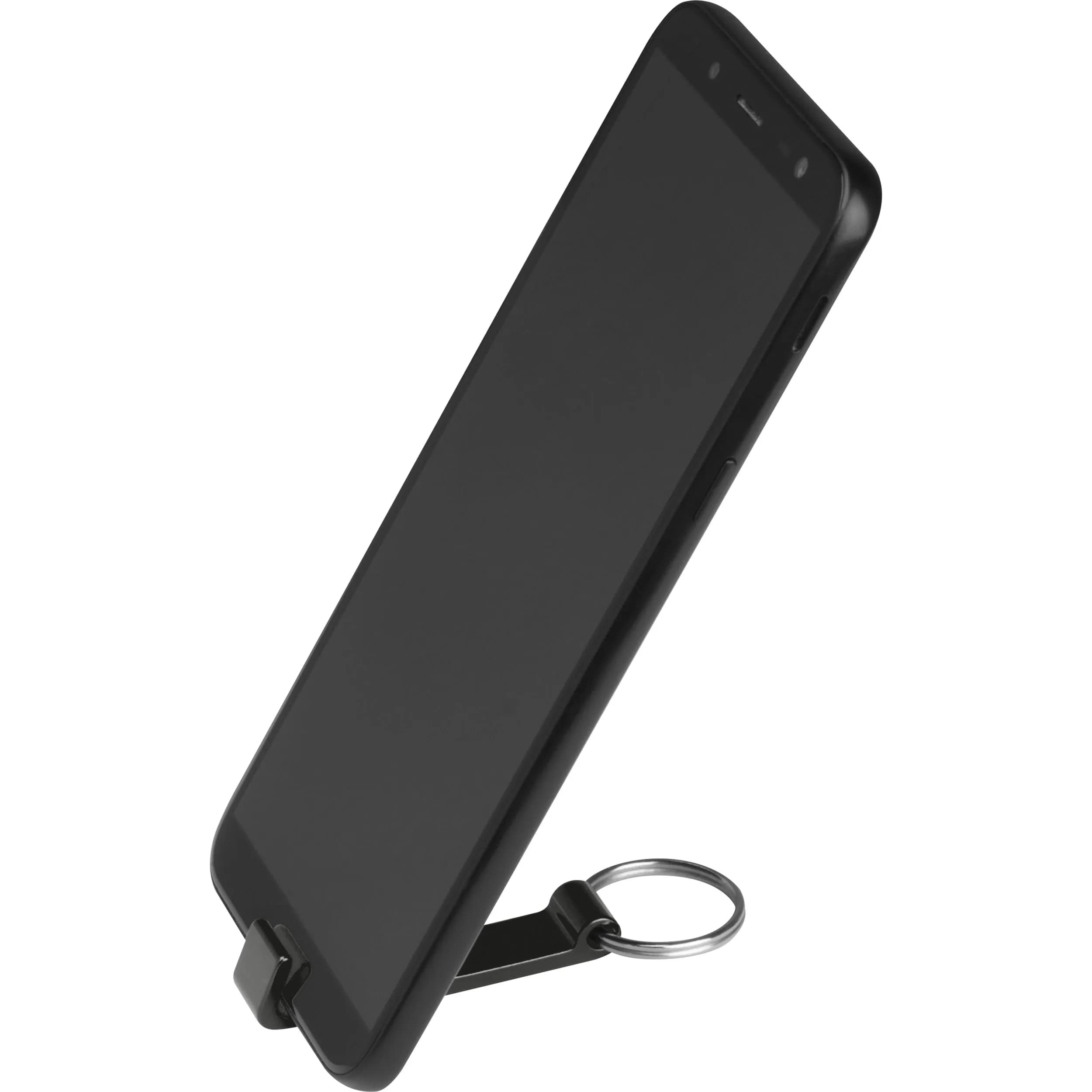 Schlüsselanhänger mit Flaschenöffner ADRIANO - schwarz