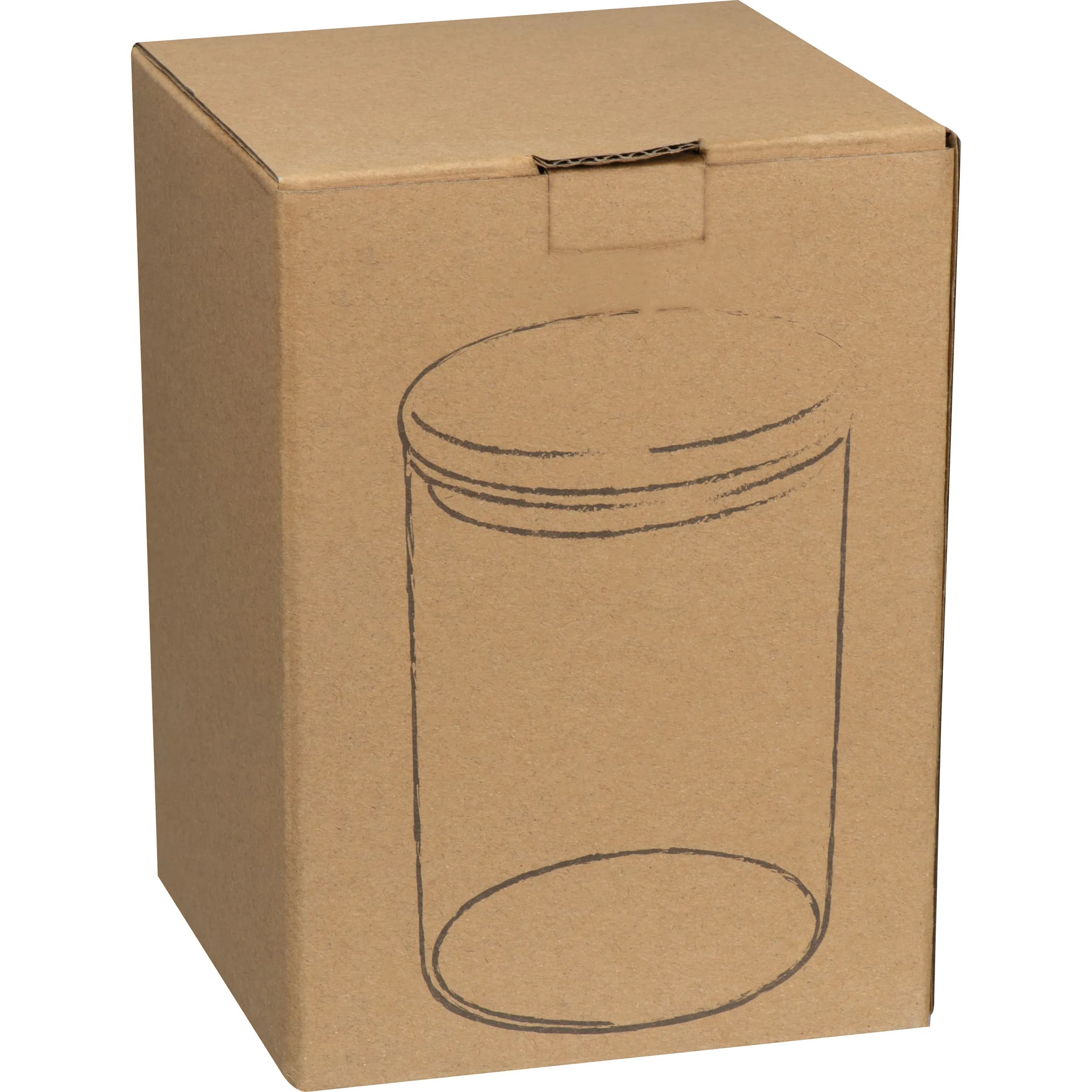 Dose aus Borosilikatglas mit Bambusdeckel, 700ml TYMON - transparent