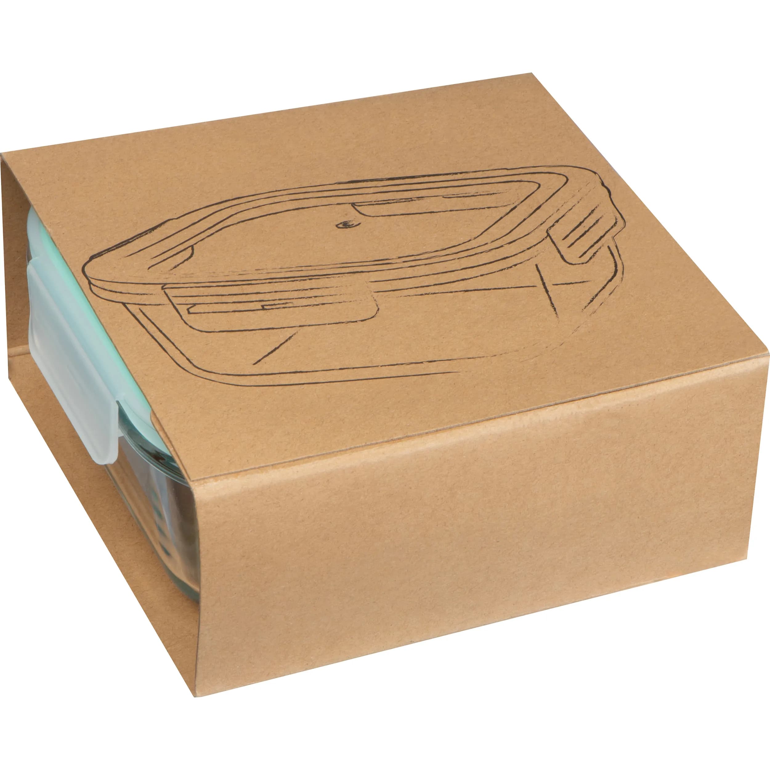 Frischhaltebox aus Glas 750ml THERESA - transparent