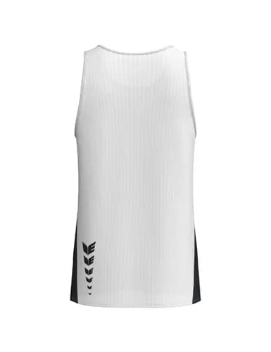 T&F WINGS Singlet - Kinder - weiß/schwarz