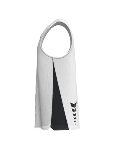 T&F WINGS Singlet - Kinder - weiß/schwarz