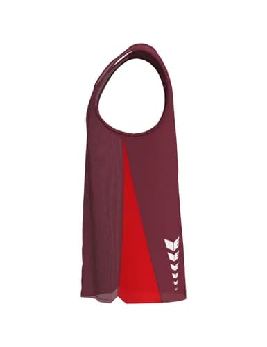 T&F WINGS Singlet - Kinder - bordeaux/rot
