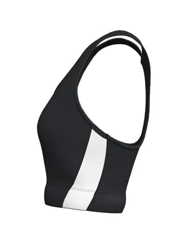 T&F WINGS Bra - Damen - schwarz/weiß