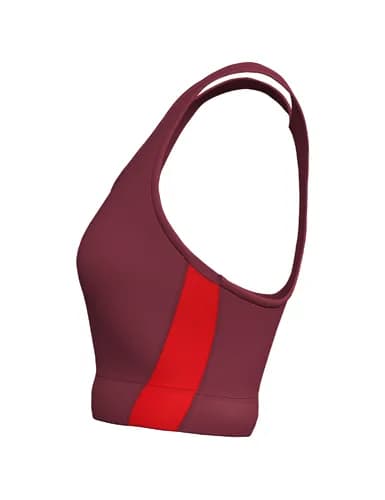 T&F WINGS Bra - Damen - bordeaux/rot