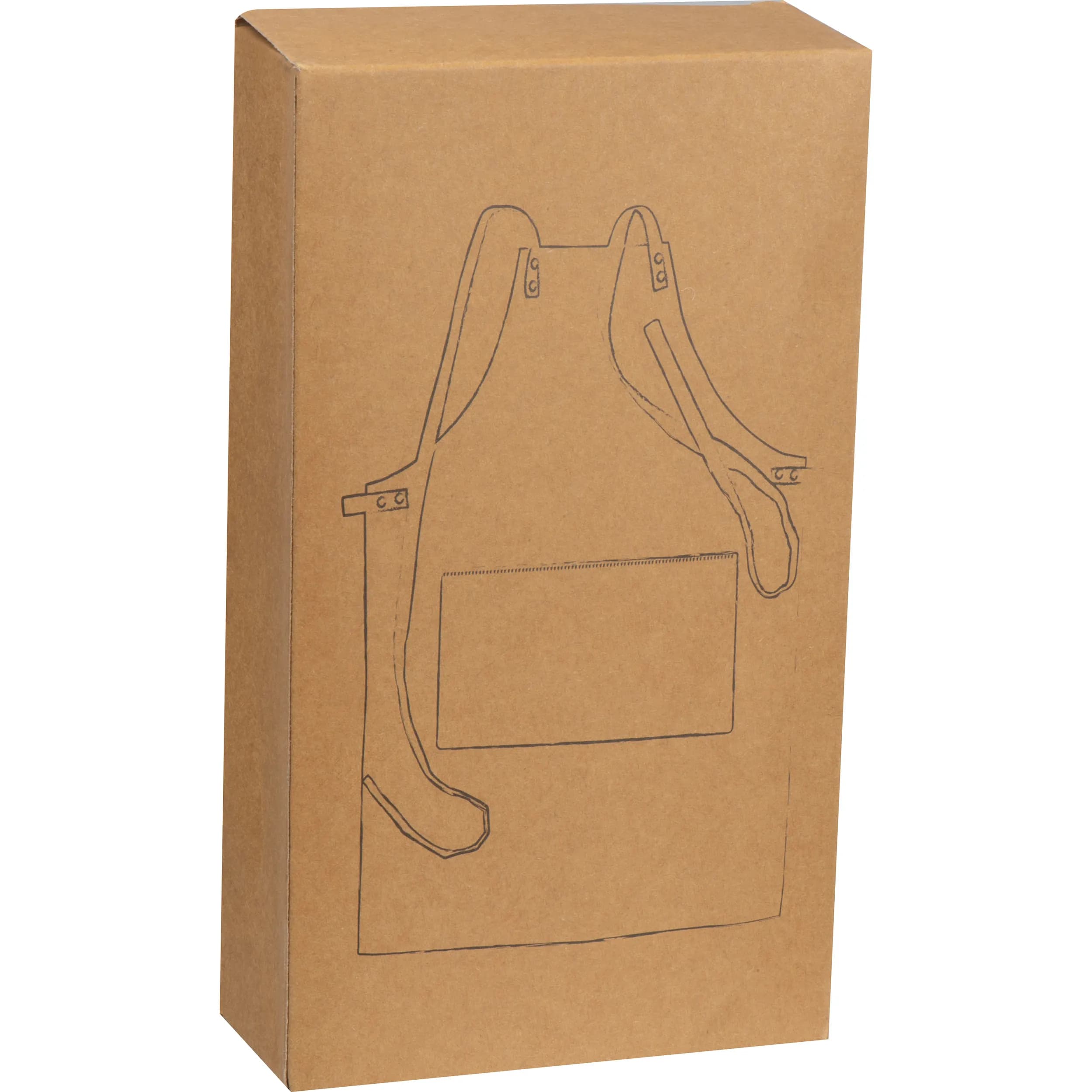 Hochwertige Schürze SHANE - schwarz