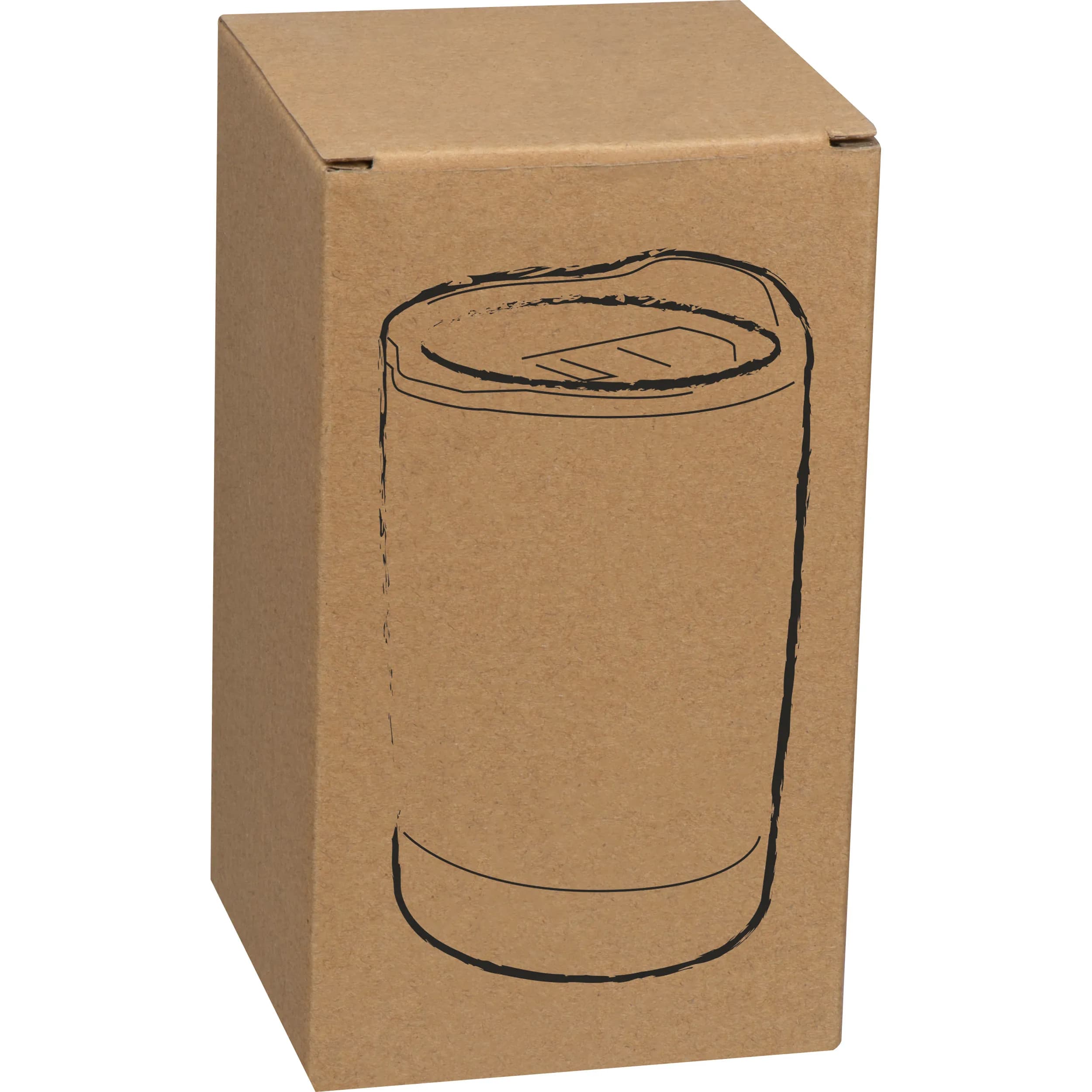 Vakuum Edelstahlbecher, 350ml LORE - schwarz