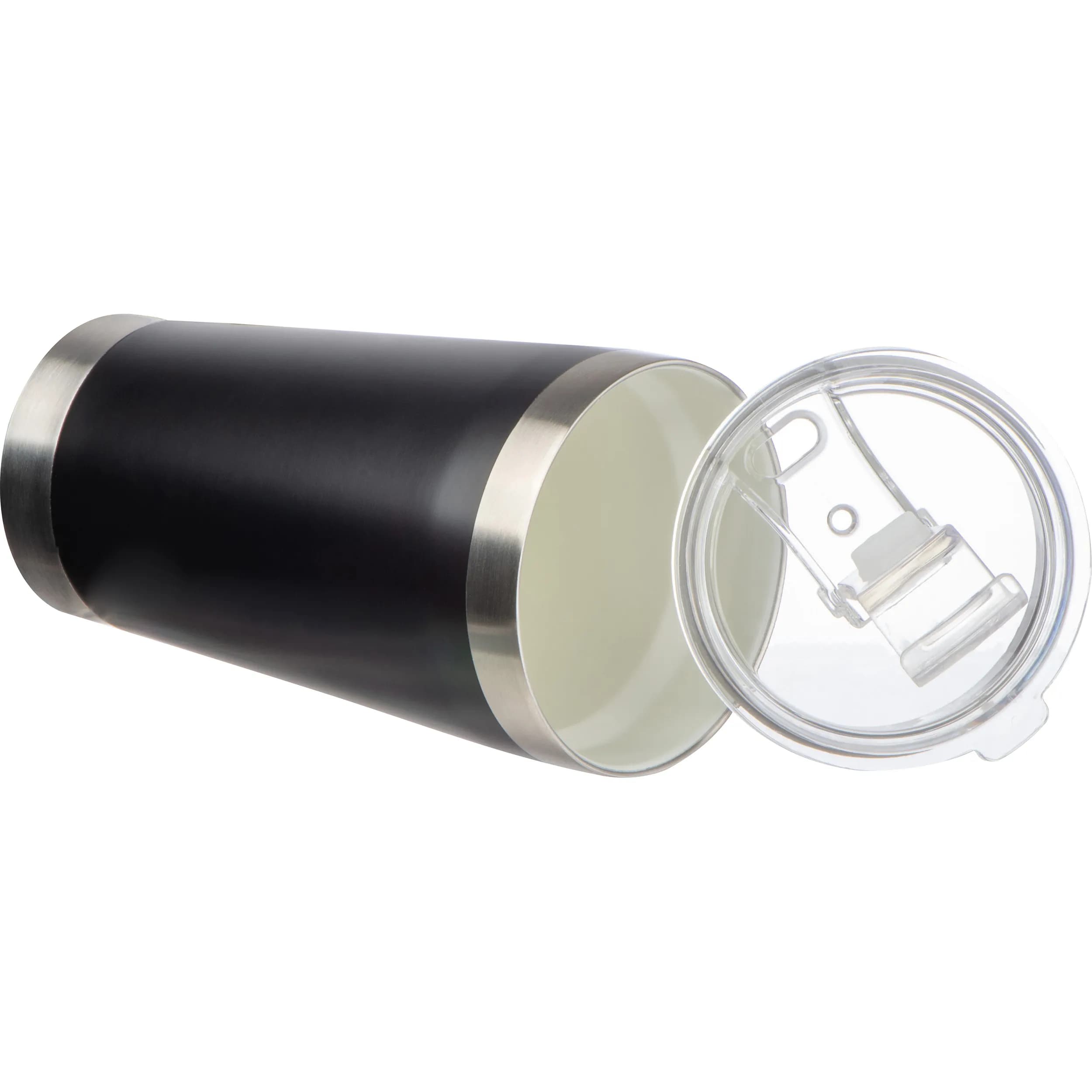 Vakuum Edelstahlbecher  KORNEL - schwarz