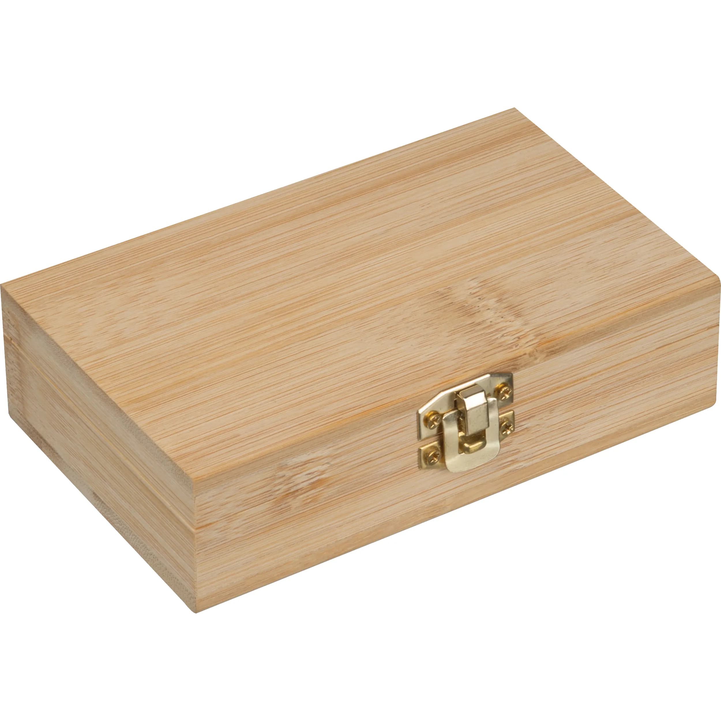 Eiswürfel Set in Bambusbox EWA - beige