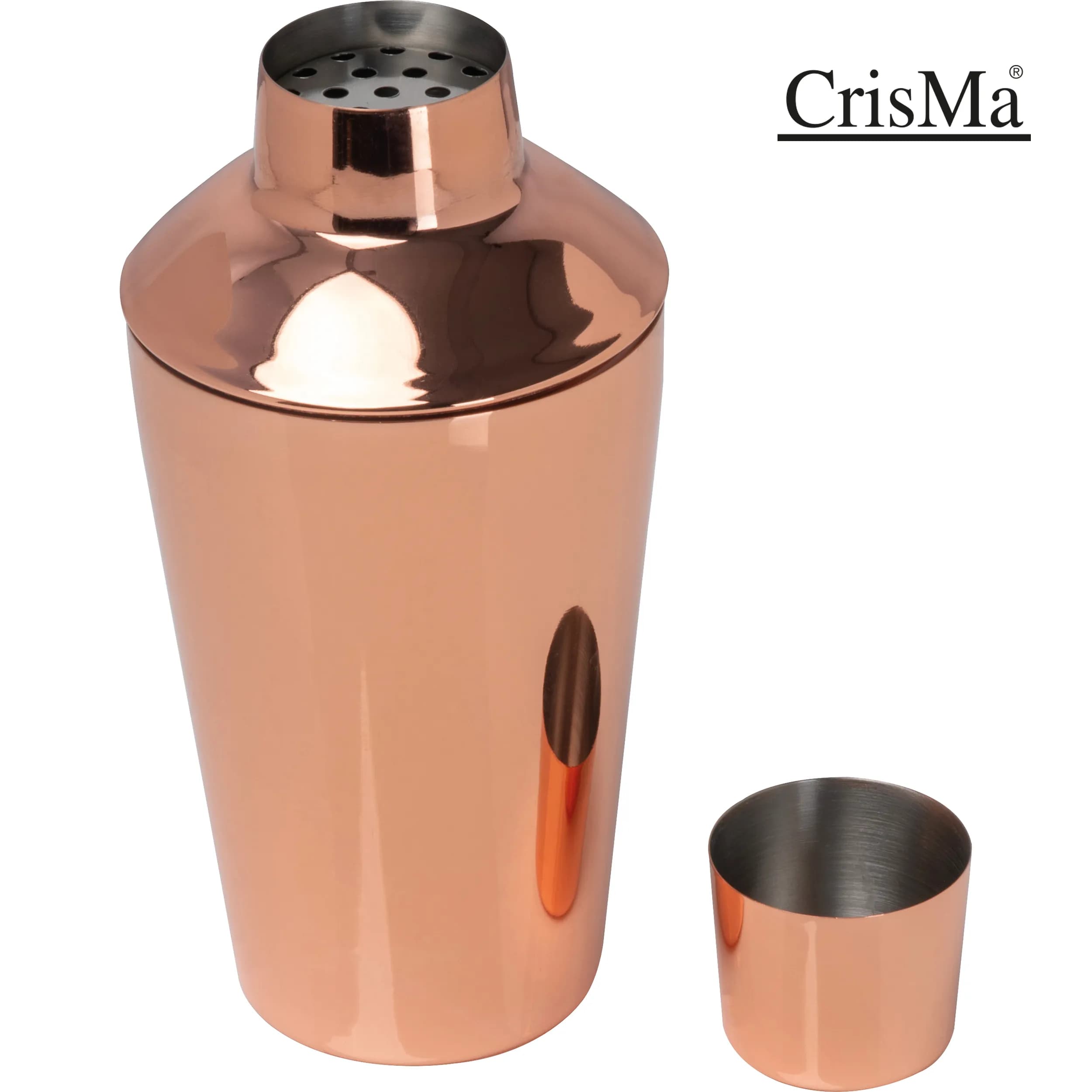 CrisMa Cocktailshaker mit Kupfer, 500ml DIETMAR - kupfer