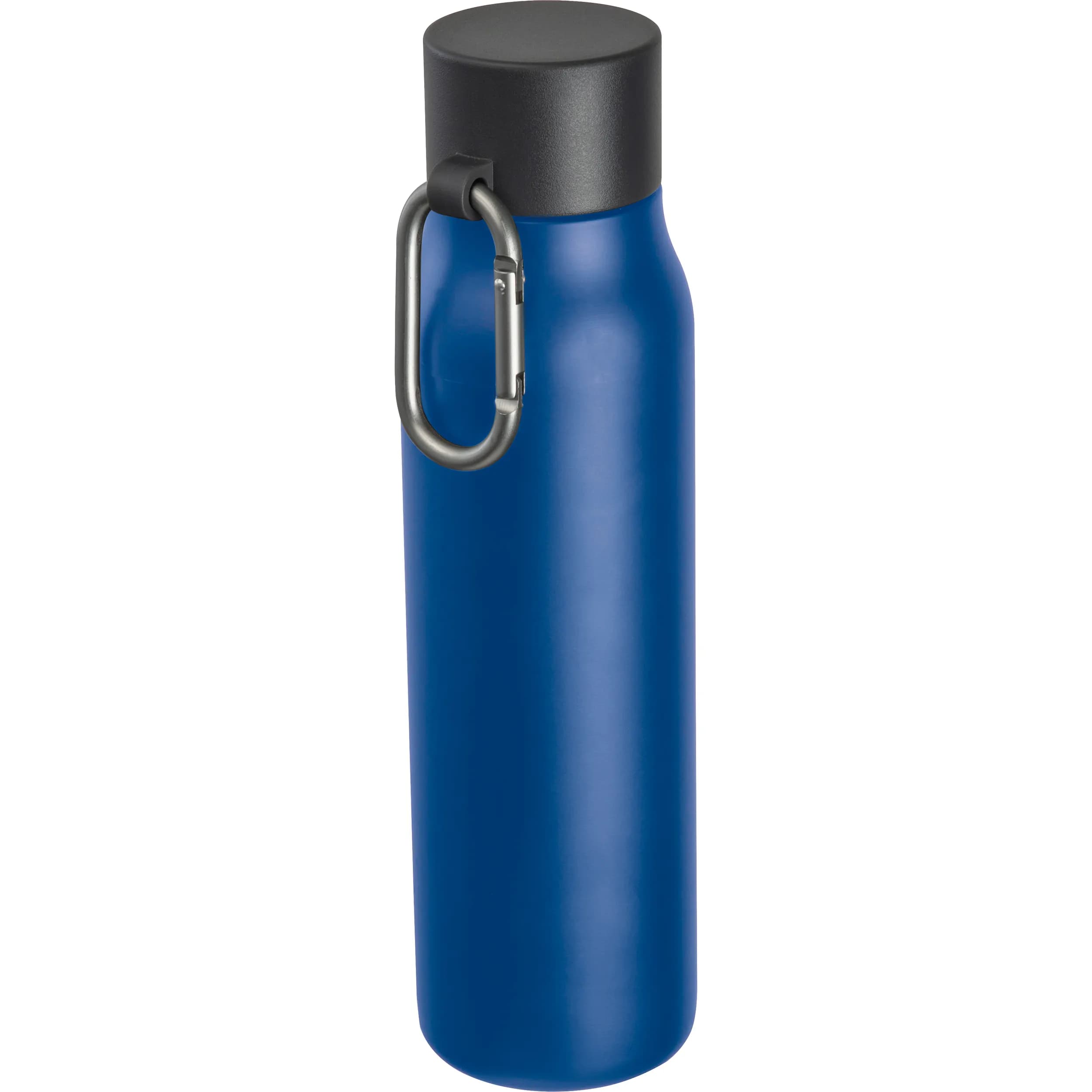 Vakuum Trinkflasche mit Karabiner, 600ml ANNIE - blau