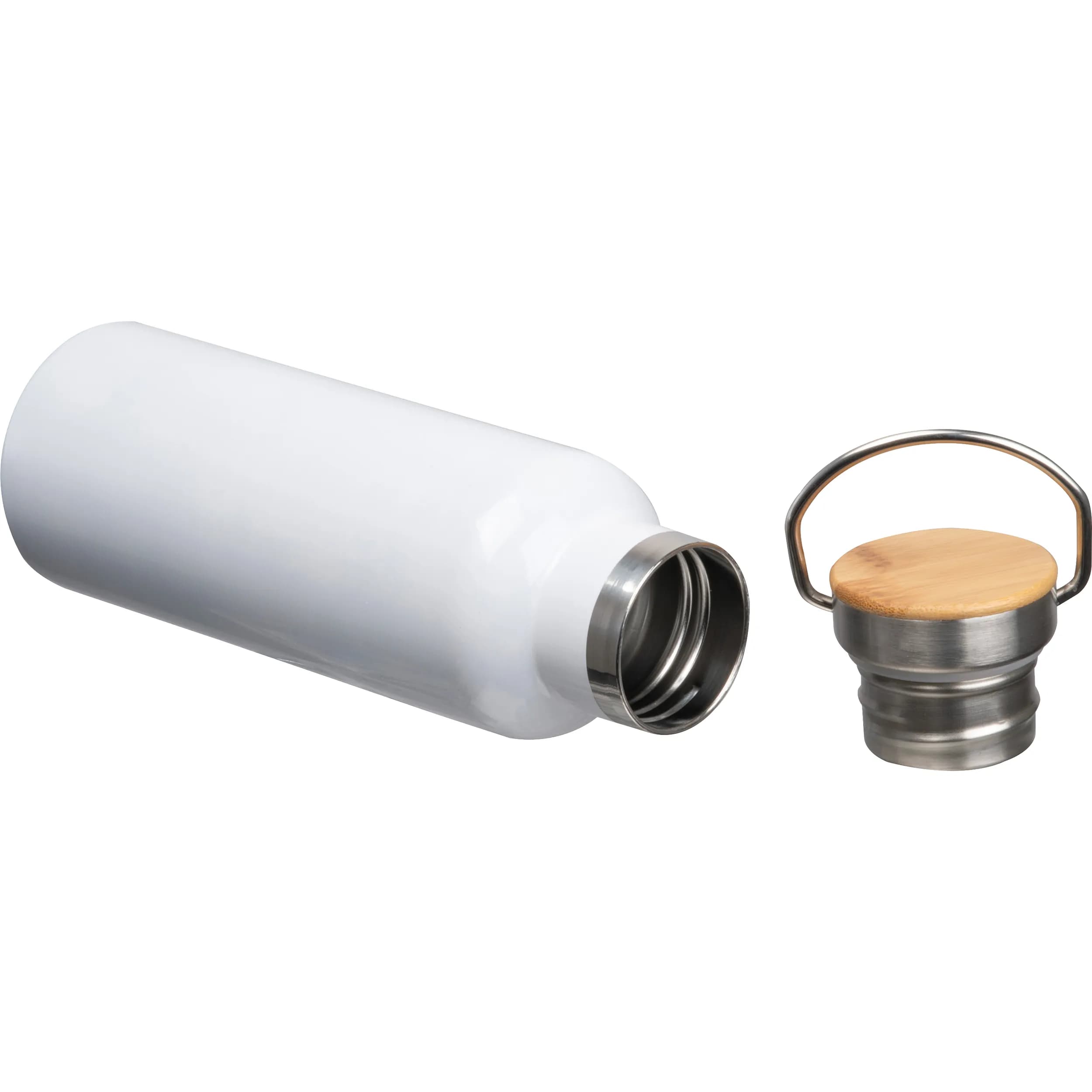 Sublimations Vakuum Edelstahlflasche MONIKA - weiss