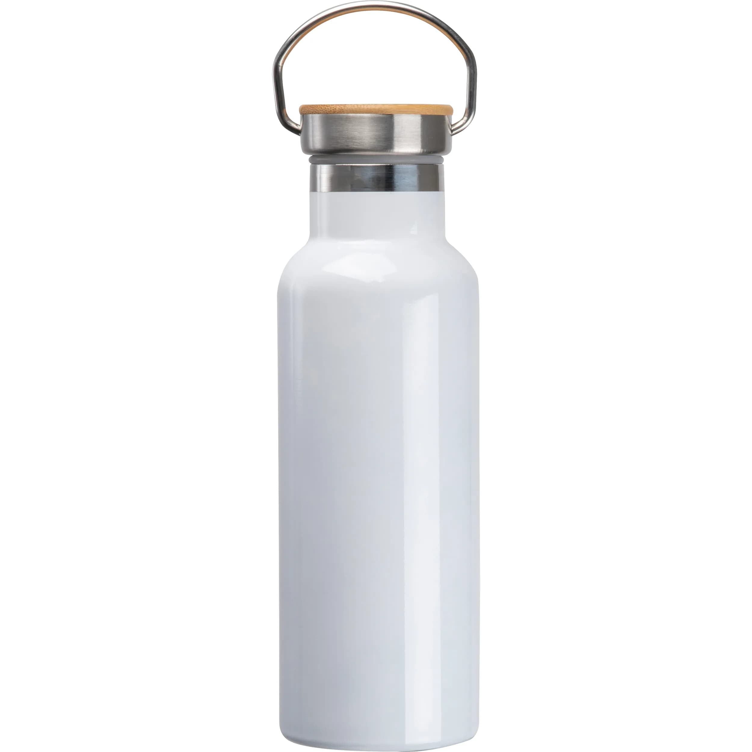 Sublimations Vakuum Edelstahlflasche MONIKA - weiss