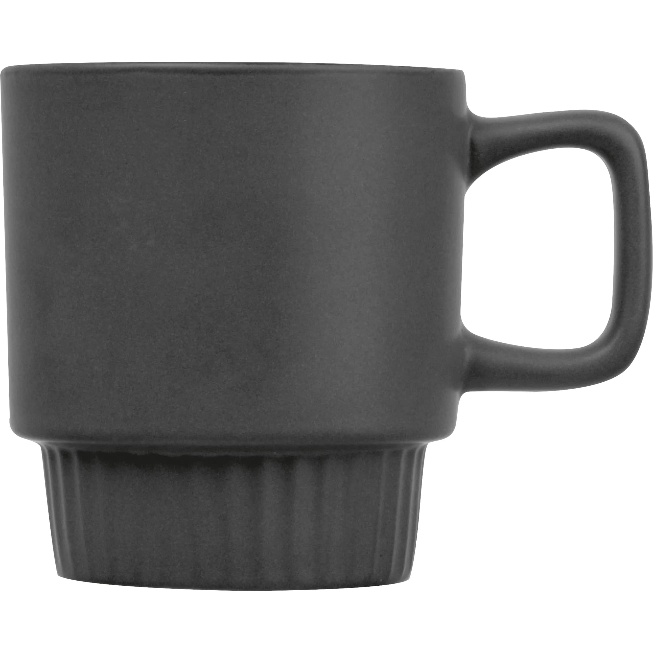 Matte Keramiktasse, 300ml AURELIA - schwarz