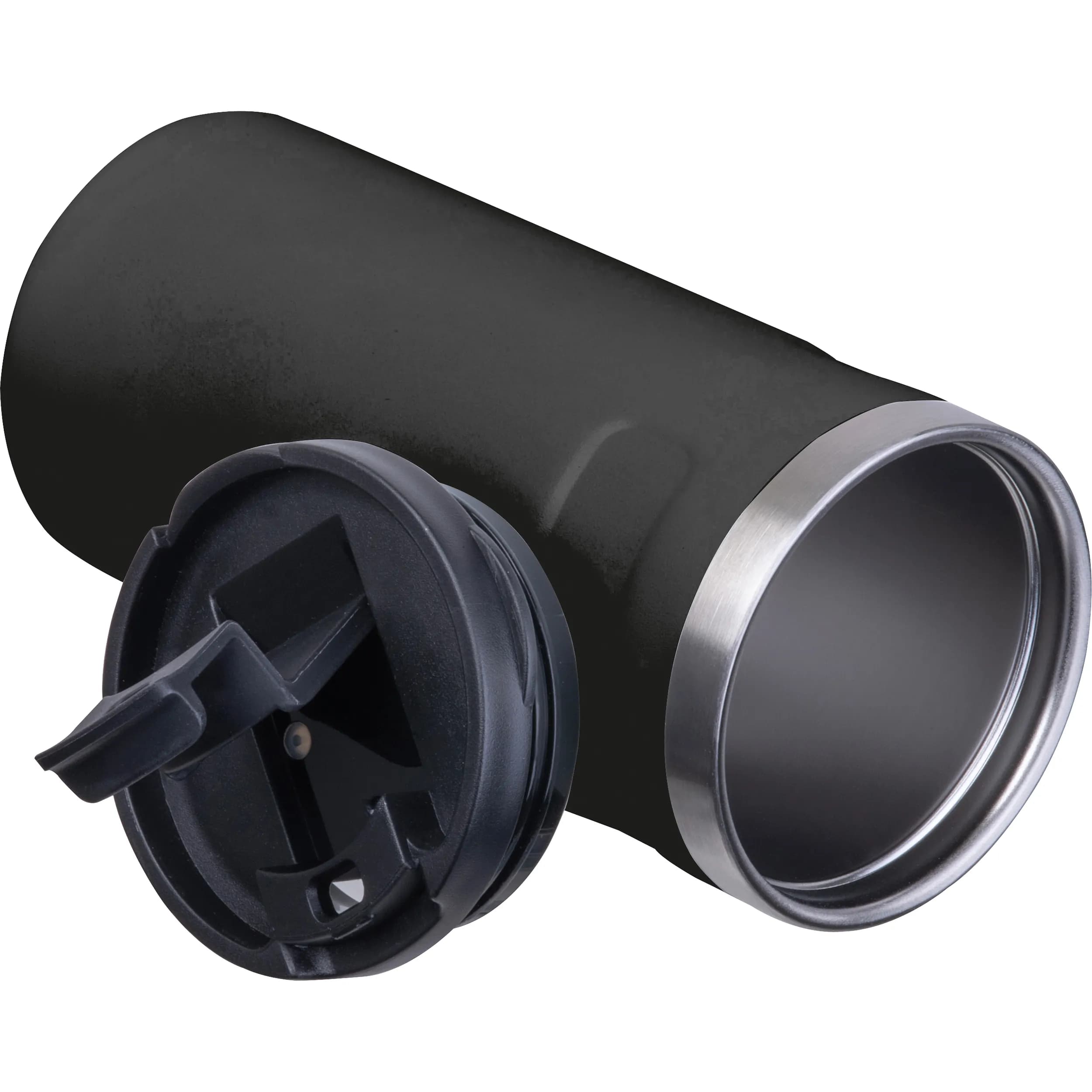 Vakuum Trinkbecher, 450ml SILVIO - schwarz